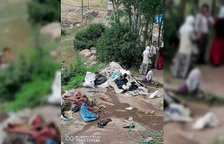 Tekman’da evde çıkan yangın korkuttu