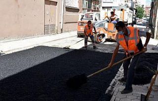 Tepebaşı’nda üst yapı çalışmaları sürüyor