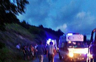 Ticari araç ile otomobil kafa kafaya çarpıştı:...