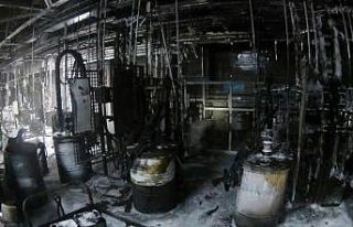 Toyota Fabrikasında çıkan yangında 2 işçi yaralandı