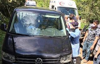 Trabzon’da trafik kazası: 4 yaralı