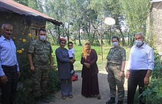 TSK, şehit ve gazi yakınlarını unutmadı