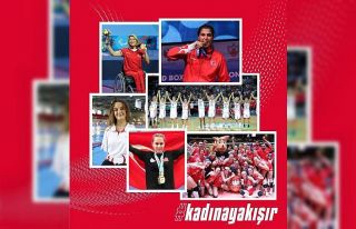 Türkoğlu’ndan kadın sporculara destek
