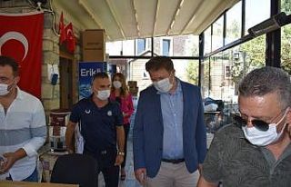 Urla’da korona virüs denetimi