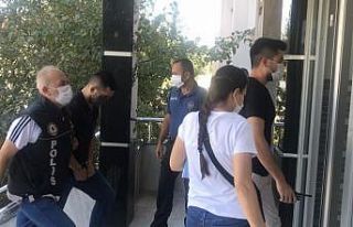Uyuşturucu operasyonunda gözaltına alınan şüpheliler...