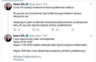 Vaka sayısının arttığı Gaziantep’te yeni yasaklar...