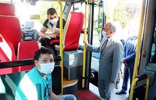 Vali denetime çıktı, minibüs şoförü valiye...