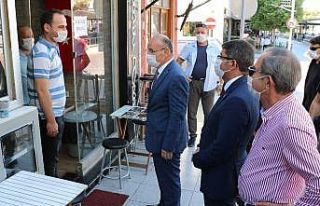 Vali Karadeniz korona virüs tedbirlerini denetledi
