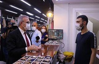 Vali Karaloğlu, Diyarbakır’da korona virüs denetimlerine...
