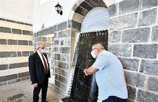 Vali Karaloğlu Gazi Köşkü’nde incelemelerde...