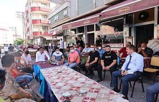 Vali Sarıibrahim, vatandaşlarla bayramlaştı