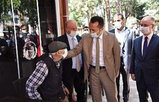 Vali Şentürk’ten korona denetimi