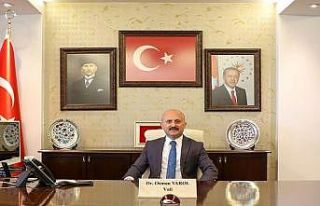 Vali Varol’dan 30 Ağustos Zafer Bayramı mesajı