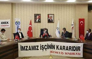 Van Büyükşehir Belediyesiyle Hizmet-İş arasında...
