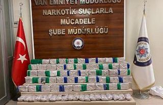 Van’da 61 kilo 495 gram eroin ele geçirildi