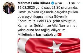 Van’da çatışma: 1 güvenlik korucusu şehit oldu