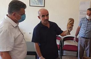 Vatandaşların yaralı olarak bulduğu baykuş, leylek...