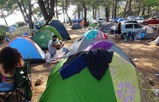 Virüs sonrası çadır turizmine rağbet