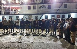 Yakakentli balıkçılar “Vira Bismillah” dedi