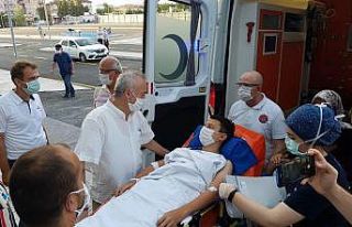 Yeni Kadın Doğum Hastanesinin ilk hastasını İl...