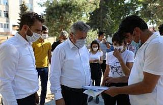 Yeni yüzüyle Alparslan Parkı yakında hizmete geçecek