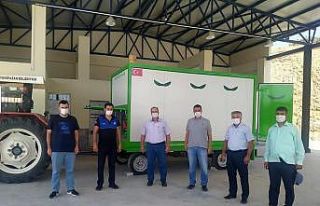 Yenipazar Belediyesi’ne cenaze yıkama aracı bağışlandı