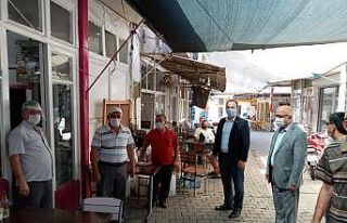 Yenipazar’da korona virüs denetimi