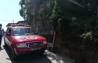Yer ocağından çıkan kıvılcım paniğe neden...