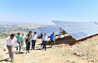Yeşilyurt 1. Güneş Enerji Santrali’nde enerji...