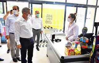 Yeşilyurt Belediyesi ikinci yeşil gıda marketini...