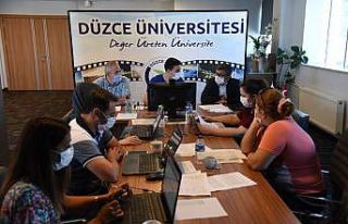 YÖK sanal fuarında Düzce Üniversitesi’ne yoğun...
