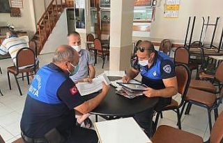 Zabıtadan çay bahçeleri ve kahvehanelere fahiş...