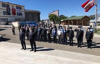 Zafer Bayramı Şenkaya’da törenle kutlandı