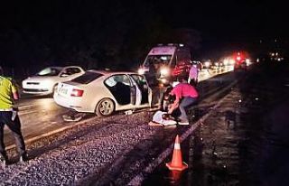Zonguldak’ta trafik kazası: 1 ölü, 8 yaralı