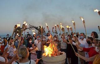 1 Eylül Barış günü Didim’de sembolik olarak...
