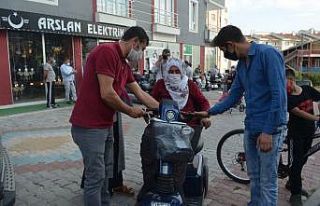24 akülü araç ihtiyaç sahiplerine ulaştı