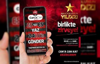 24Erzincanspora SMS ile destek