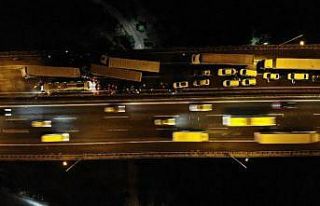 28 aracın çarpıştığı TEM Otoyolu 3 saatte trafiğe...