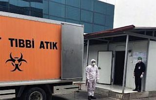 2 milyon 882 bin ton tıbbi atık bertaraf edildi