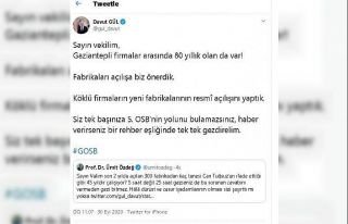 300 fabrika polemiğine Vali Gül’den imalı cevap