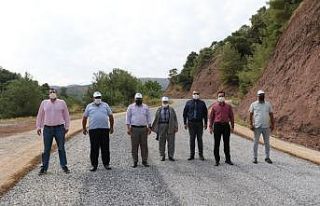 40 yıllık yol hasretini büyükşehir sona erdirdi