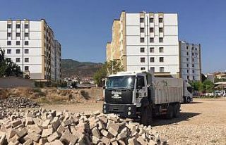 500 araçlık otopark yapımına başlandı