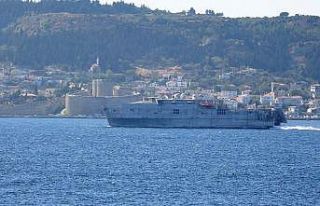ABD savaş gemisi Akdeniz’e iniyor