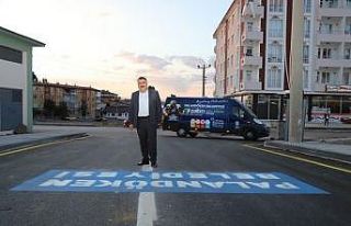 Abdurrahmangazi’nin prestij caddesi trafiğe açıldı
