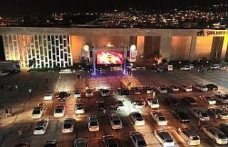 Açık havada sinema keyfi