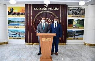 Adalet Bakan Yardımcısı Yılmaz, Vali Gürel ile...