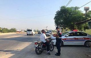 Adana’da 195 araç ve sürücüye 92 bin 841 lira...