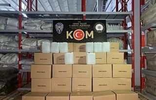 Adana’da bin 340 litre kaçak etil alkol ele geçirildi