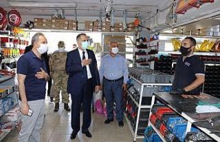 Adıyaman’da geniş kapsamlı korona virüs denetimi...