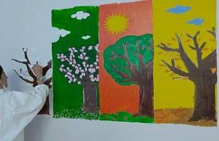 AFAD gönüllüleri, çocuklar için sınıfları...